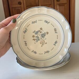 Vintage Cordella Bluet Salad/Dessert Plates, Set of 2